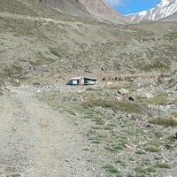 Le refuge Scaravelli et la quebrada del arroyo grande