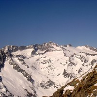 el Senior Aneto depuis le  col