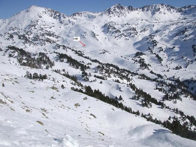 vue globale de la vallée d'Aygues Cluses, la cabane vue globale de la vallée d'Aygues Cluses, la cabane