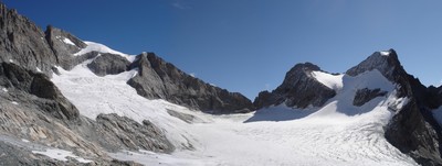 Rateau et Replat (vue depuis le vallon de la Selle)
