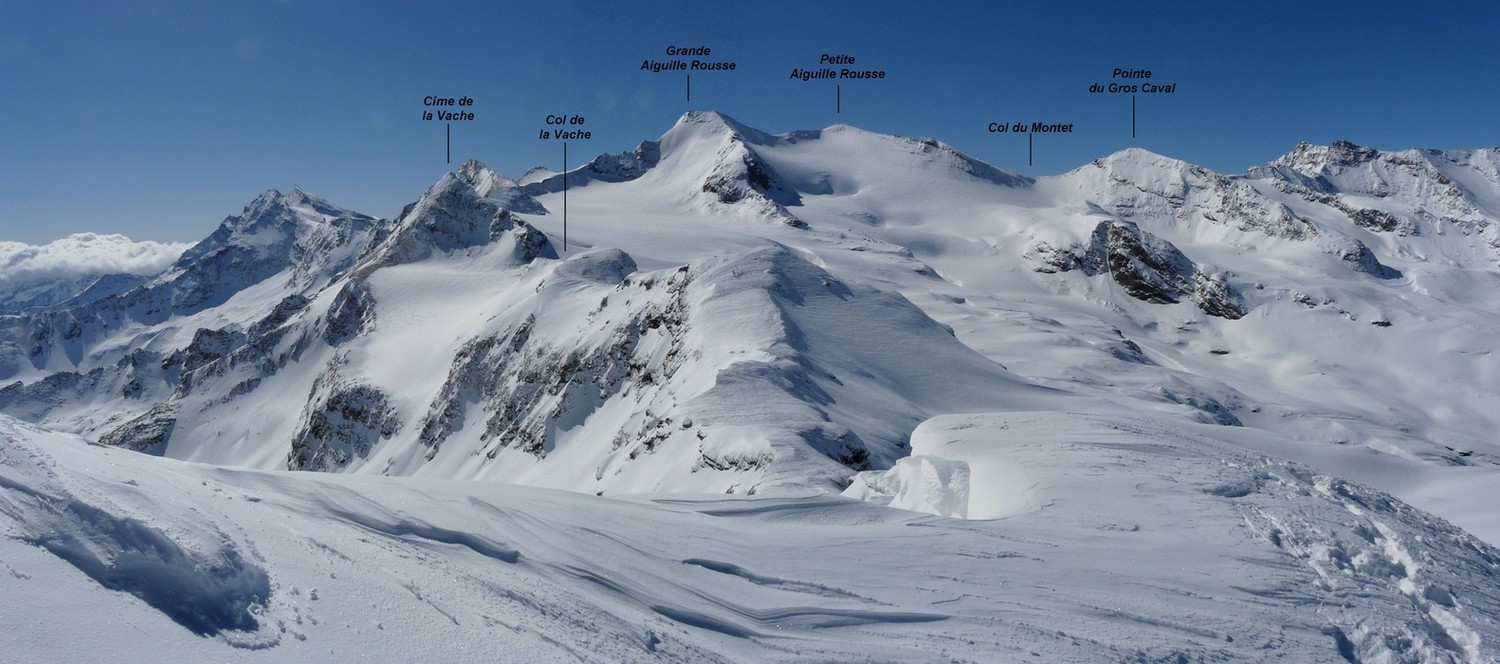 Grande Aiguille Rousse - côtés N