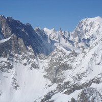 Jorasses-Rochefort-Mt.Blanc depuis le Dolent