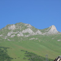 Tête de Fer et La Dent de gauche à droite