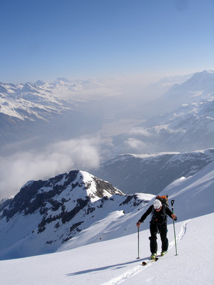 Arrivo in cima al Piz da la Margna 3159 m.