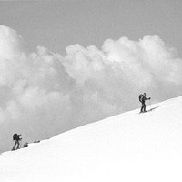Ski au Liban - Signal de Sannine, massif de Sannine.