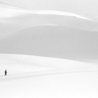 Ski au Liban - Mzar er Roueisse, massif de Sannine.