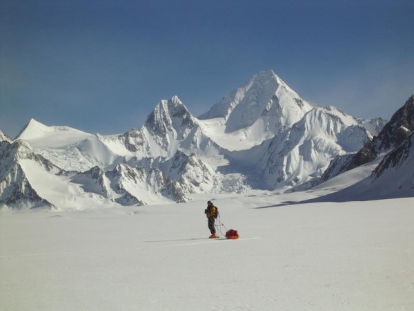 Karakorum à ski - Sur le Snow Lake à 4800m