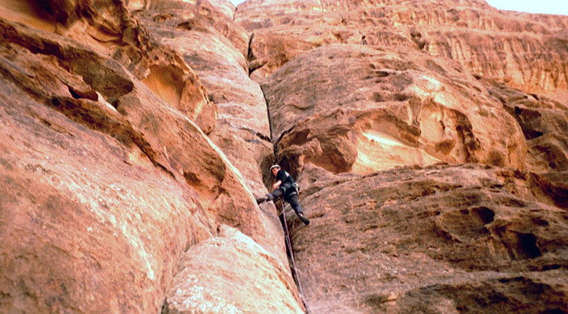 Escalade en Jordanie : Wadi Rum