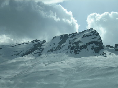 Sommet d'Ayères, vue générale.