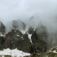 Cime de Muffié, face W