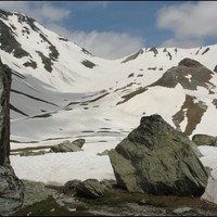 Col de Chavière _vue du Plateau de la Partie