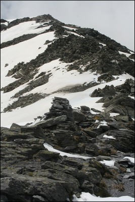 Col de Chavière - crête du sommet 2992