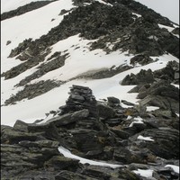 Col de Chavière - crête du sommet 2992