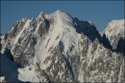 Aiguille Verte - vue de l'Aiguille du Tour Aiguille Verte - vue de l'Aiguille du Tour
