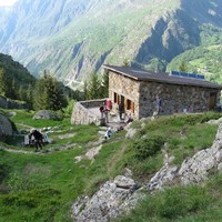 le refuge de l'alpe du pin