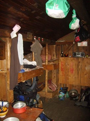 Intérieur refuge Intérieur refuge