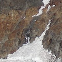 Zoom en el reloj de arena al Rincon (Cordon del Plata, enero 2007)