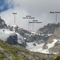 Traversée Pavé - Meije Orientale