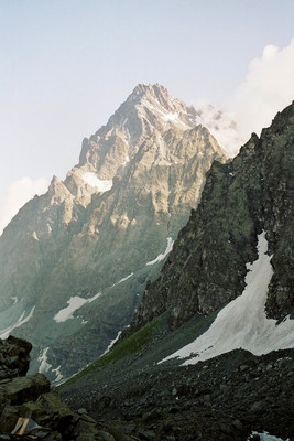 Le Monte Viso à partir du refuge Gastaldi