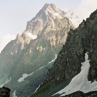 Le Monte Viso à partir du refuge Gastaldi