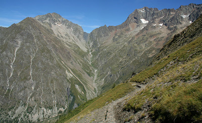 Col de la Muzelle (2613 m) - Versant s Col de la Muzelle (2613 m) - Versant s