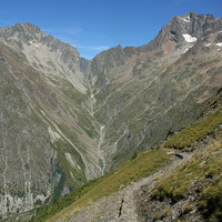 Col de la Muzelle (2613 m) - Versant s