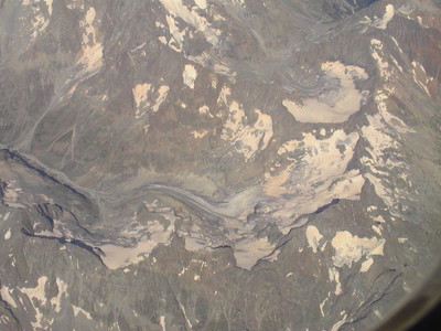 Bassin de la Pilatte vu d'avion Bassin de la Pilatte vu d'avion