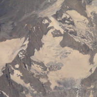 Les Râteaux W et E depuis l'avion