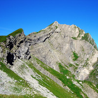 La Dent de Bonavau et son colossal versant NE