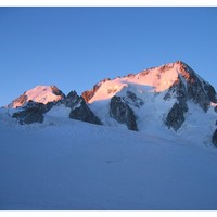 Lever du jour sur le Chardonnet
