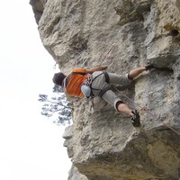 Nicolas dans "No doubt" à Plagne, Suisse.