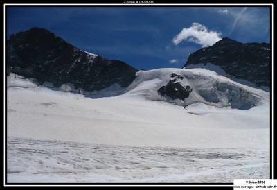 Col de la Girose et arête W Col de la Girose et arête W