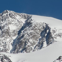 La cara SE del Cerro Rincon en invierno (agosto del 2008)