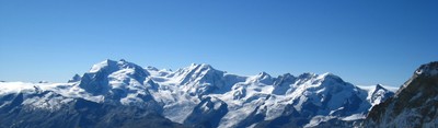 Les 4000 du Mont Rose, depuis le sommet du Trifthorn ! Les 4000 du Mont Rose, depuis le sommet du Trifthorn !