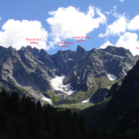  La testata della Val d'Arigna, presso la località Forni 1300 m ca.