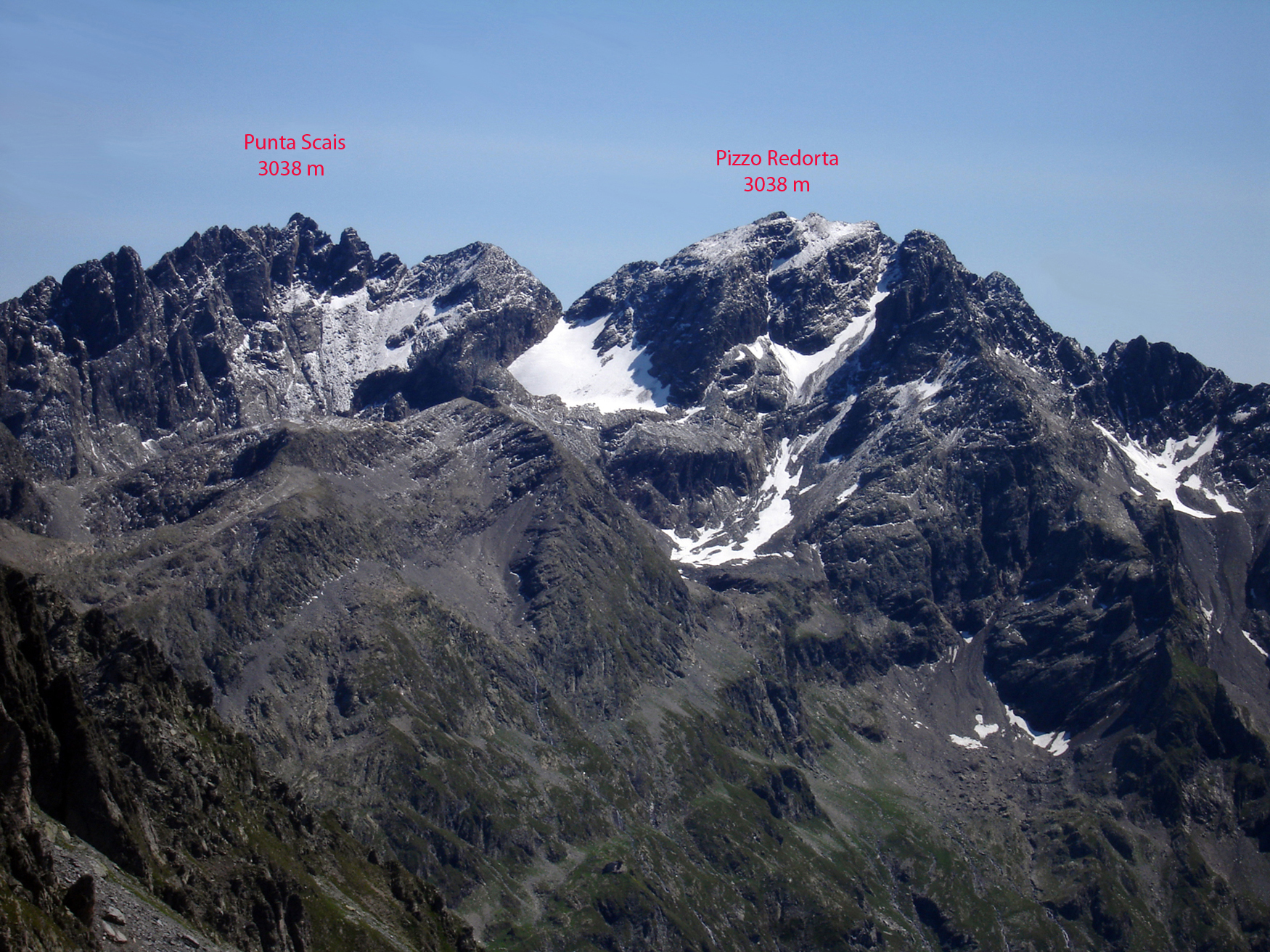 Pizzo del Salto da Agneda per la Val Vedello ed il Passo del Salto
