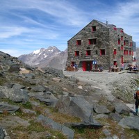 Passage éclair par Brittaniahütte...
