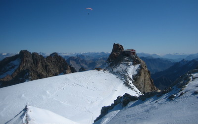 Refuge de l'Aigle et un drôle d'oiseau