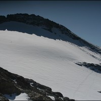 Pointe Ferrand - vue du col 3161m