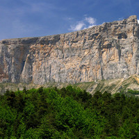 Mont Aiguille flanc est