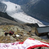 Déco au refuge de la Charpoua (Mt Blanc)