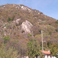 La Pioda Negra dall'abitato di San Vittore