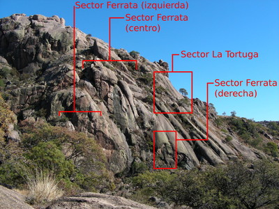 Sectores "Ferrata" y "La Tortuga" en Los Mogotes (Capilla del Monte) Sectores "Ferrata" y "La Tortuga" en Los Mogotes (Capilla del Monte)