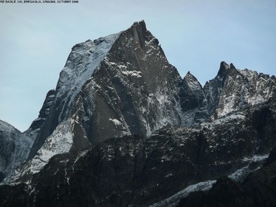 Piz Badile, Val Bregaglia, Grisons Piz Badile, Val Bregaglia, Grisons