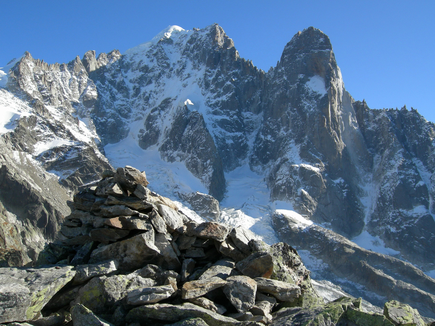 Quartz - Col des cristaux, Massif du Mont-Blanc, Haute-Savoie, France