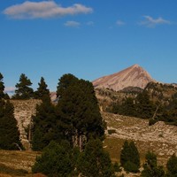 Le Grand Veymont depuis Les Bachassons