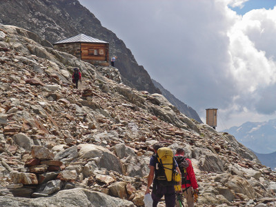 Biwak Mittelaletsch Biwak Mittelaletsch