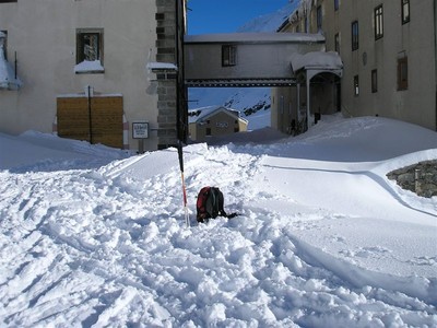 A l'Hospice du Grand Saint Bernard
