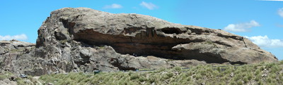 Panorama de La Ola (vue d'en face)