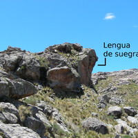 Le secteur "Lengua de Suegra" à La Ola (Argentine)